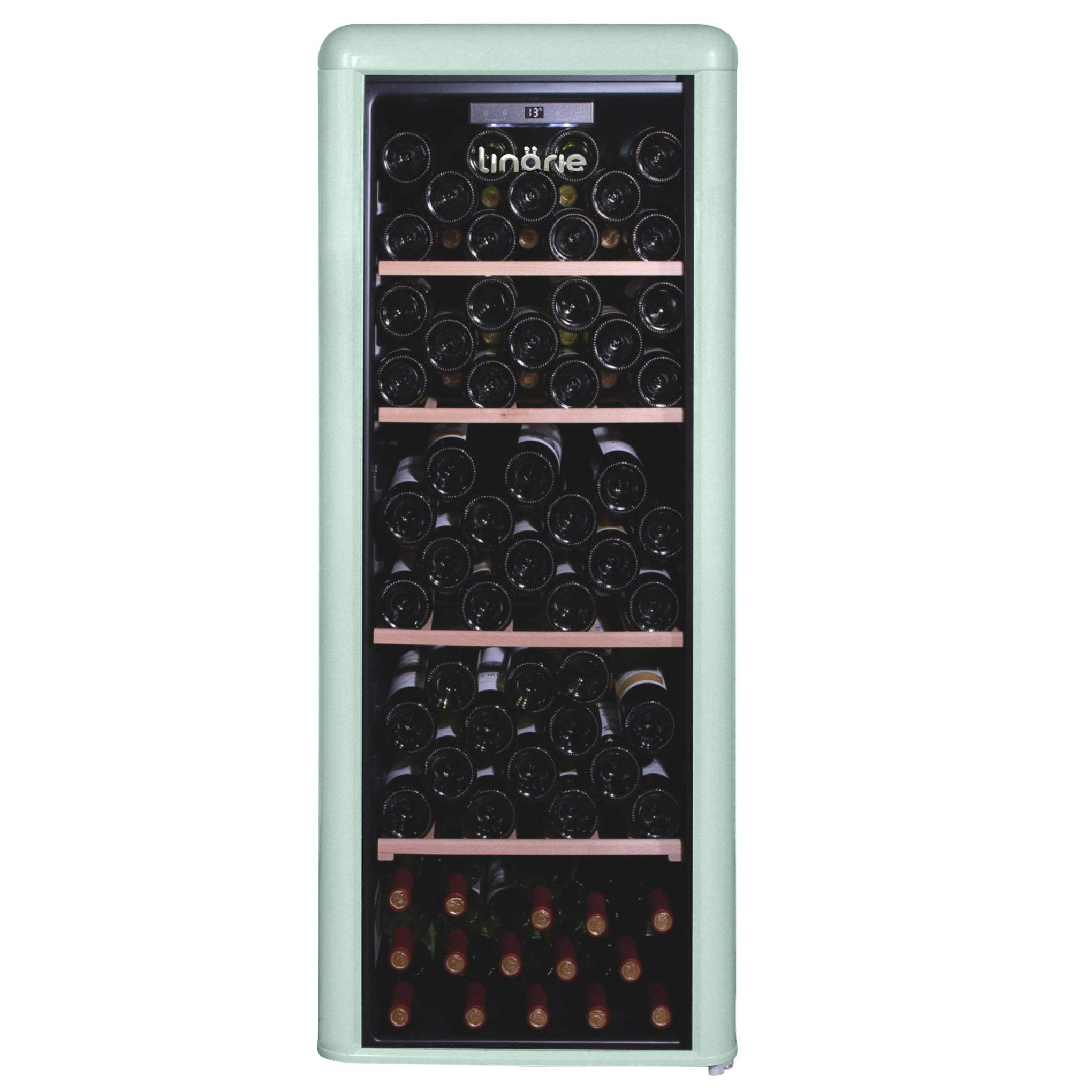 LINARIE | CAVE À VIN  LJCV106GREEN VINTAGE MONO TEMPÉRATURE 106 BOUTEILLES