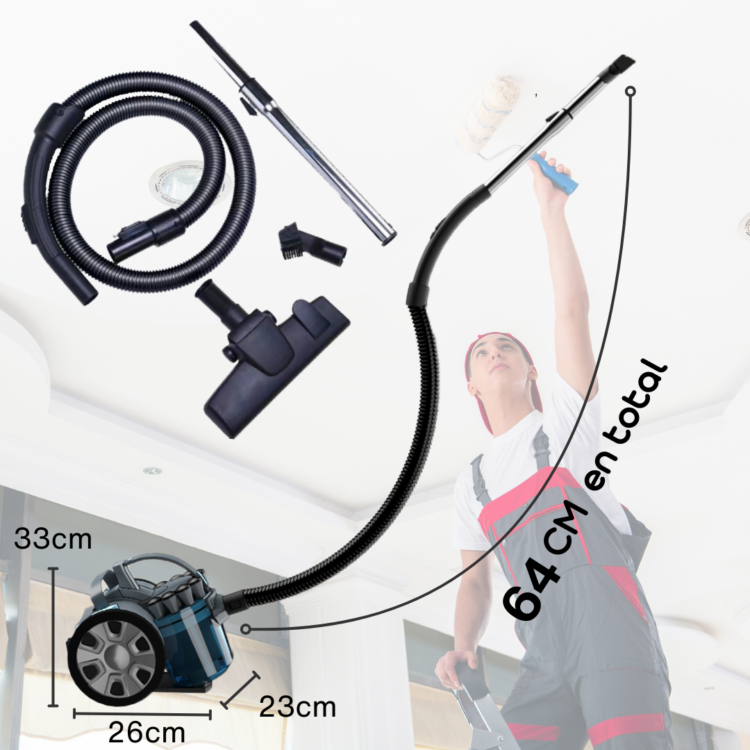 LINARIE | ASPIRATEUR TRAÎNEAU LAVAUR  LH700BVCC SANS SAC