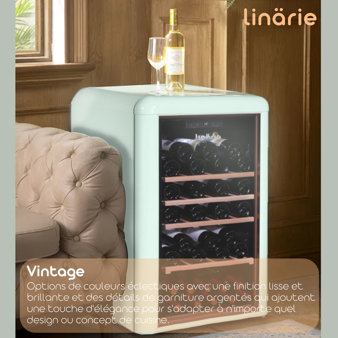 LINARIE | PROVENCE - CAVE À VIN VINTAGE  LJCV52GREEN 52 BOUTEILLES