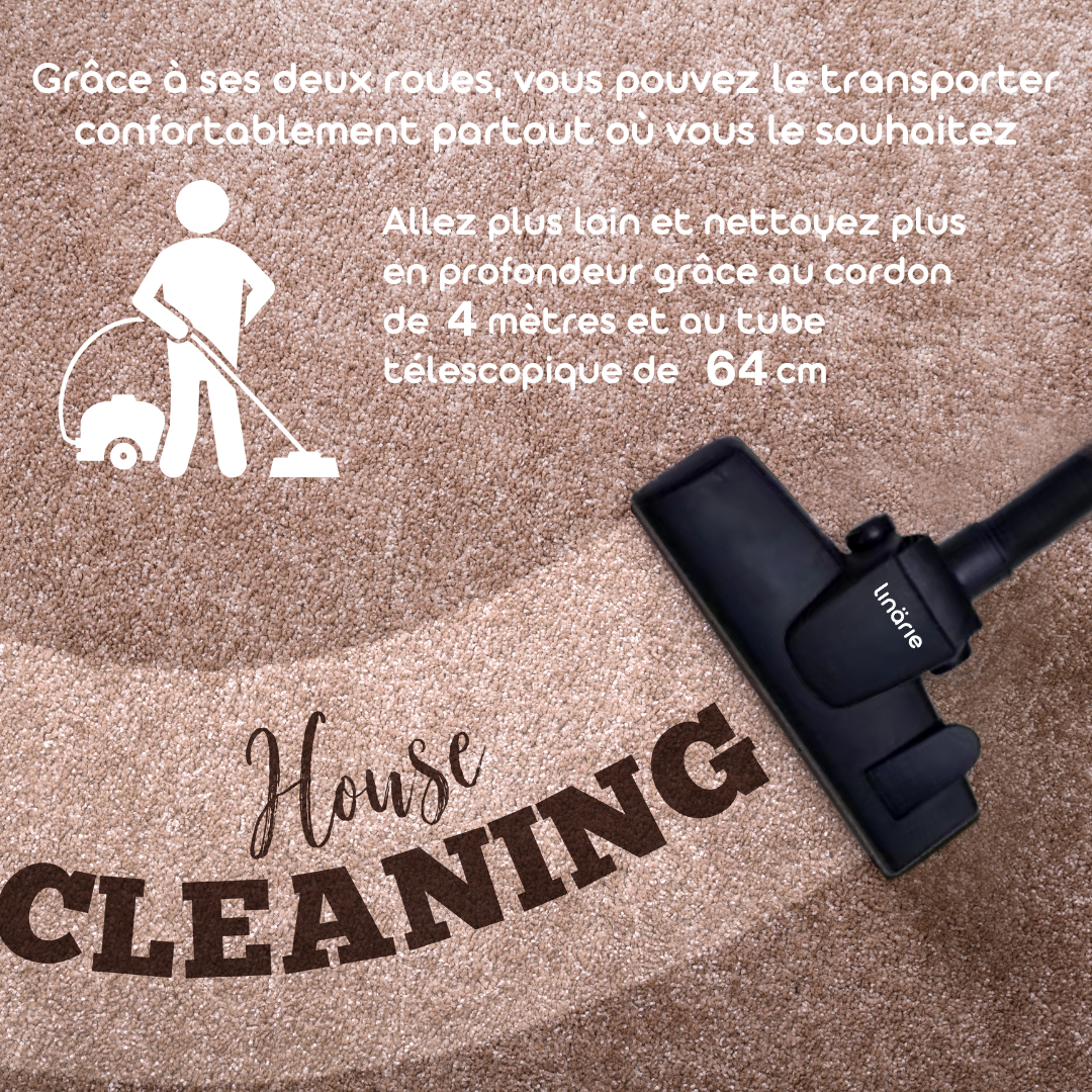 LINARIE | ASPIRATEUR TRAÎNEAU LAVAUR  LH700BVCC SANS SAC