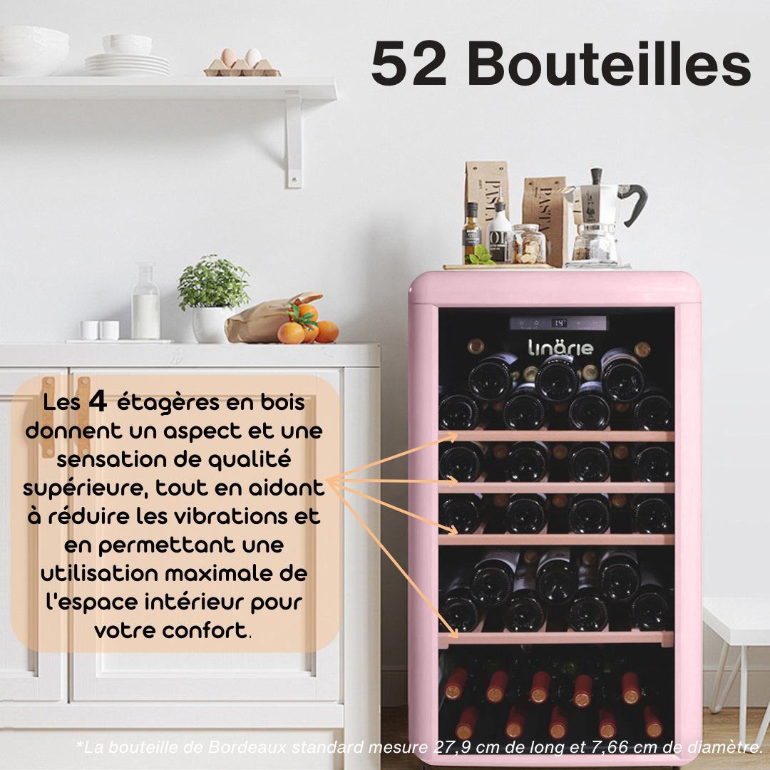 LINARIE | PROVENCE - CAVE À VIN VINTAGE  LJCV52PINK 52 BOUTEILLES
