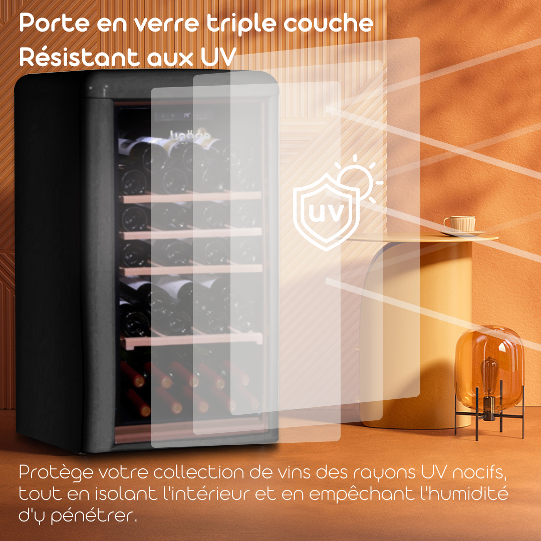 LINARIE | PROVENCE - CAVE À VIN VINTAGE LJCV52BLACK 52 BOUTEILLES