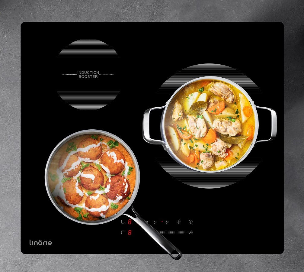 LINARIE | PLAQUE DE CUISSON À INDUCTION ENCASTRABLE DAX  LIN60I3Z 3 ZONES