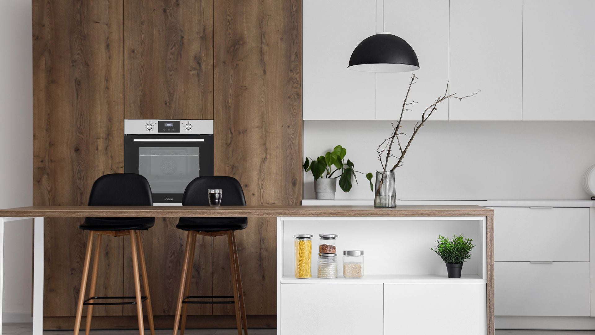 LINARIE | LINARIE | FOUR ENCASTRABLE ÉMAIL LISSE LABO73MX2 73 LITRES MULTIFONCTIONS INOX