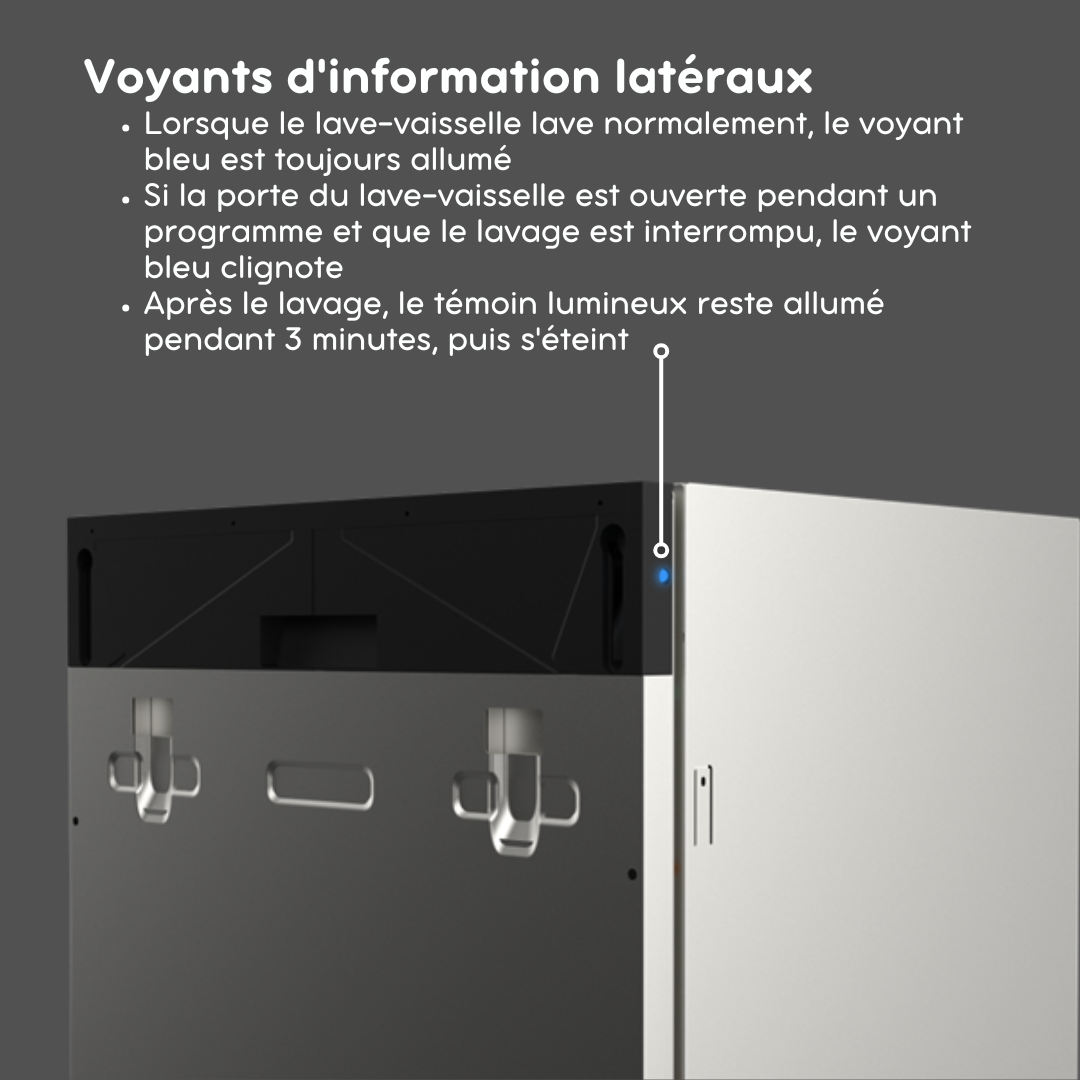 LINARIE | LAVE-VAISSELLE ENCASTRABLE MARNEY LFDI1641DBI 16 COUVERTS ULTRA SILENCIEUX 41 DB