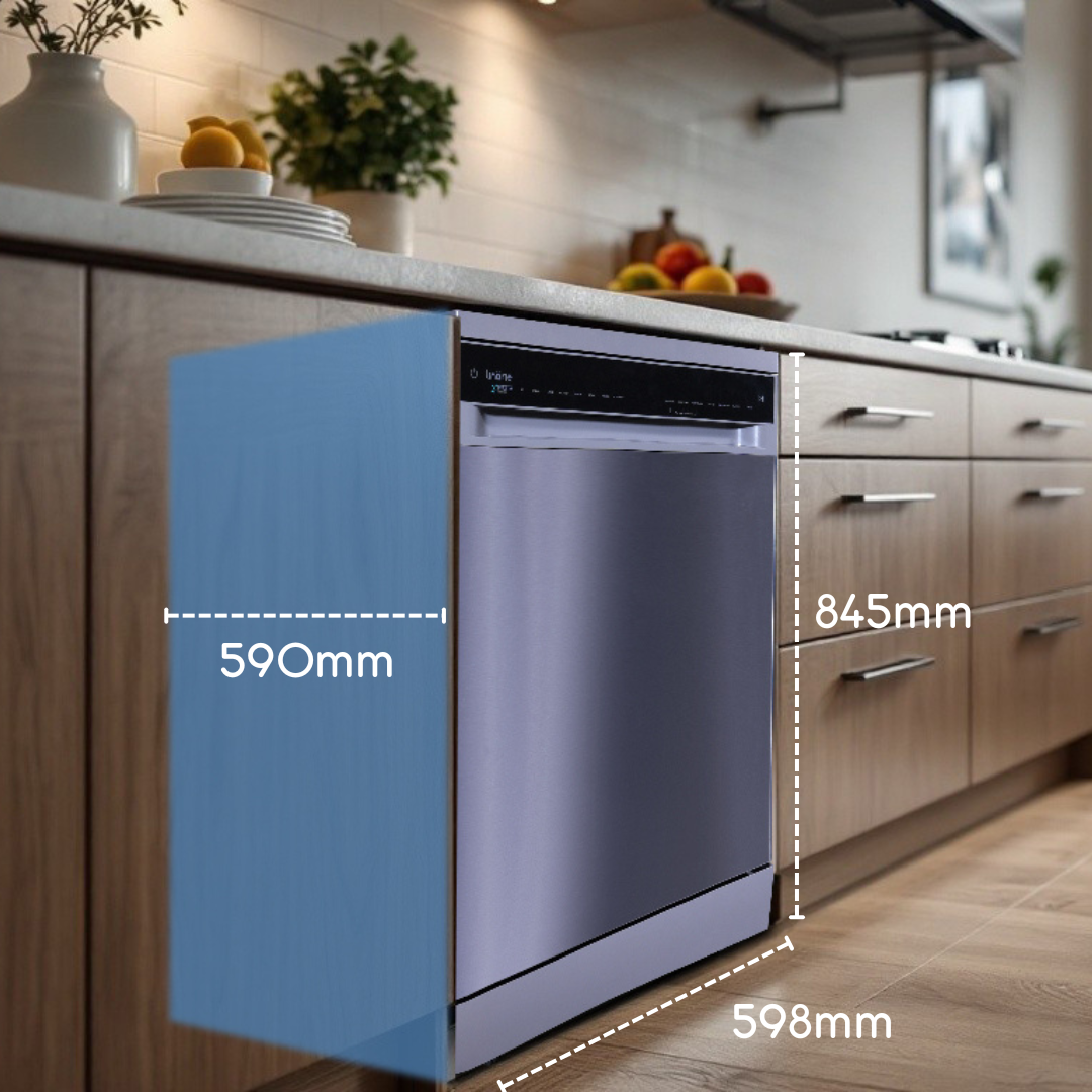 LINARIE | LAVE-VAISSELLE BLAYE LFDW1641DFSX 16 COUVERTS 8 PROGRAMMES INOX POSE LIBRE