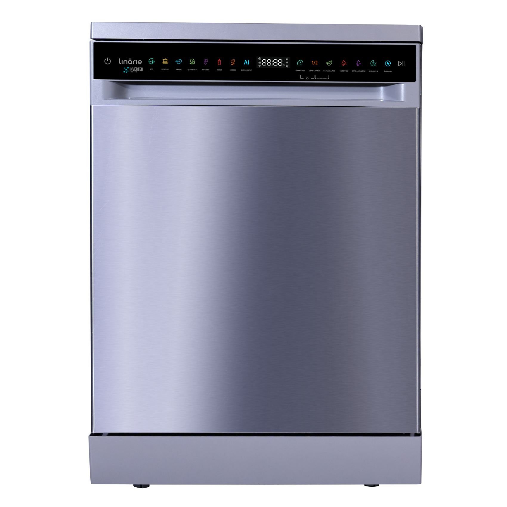 LINARIE | LAVE-VAISSELLE BLAYE LFDW1641DFSX 16 COUVERTS 8 PROGRAMMES INOX POSE LIBRE