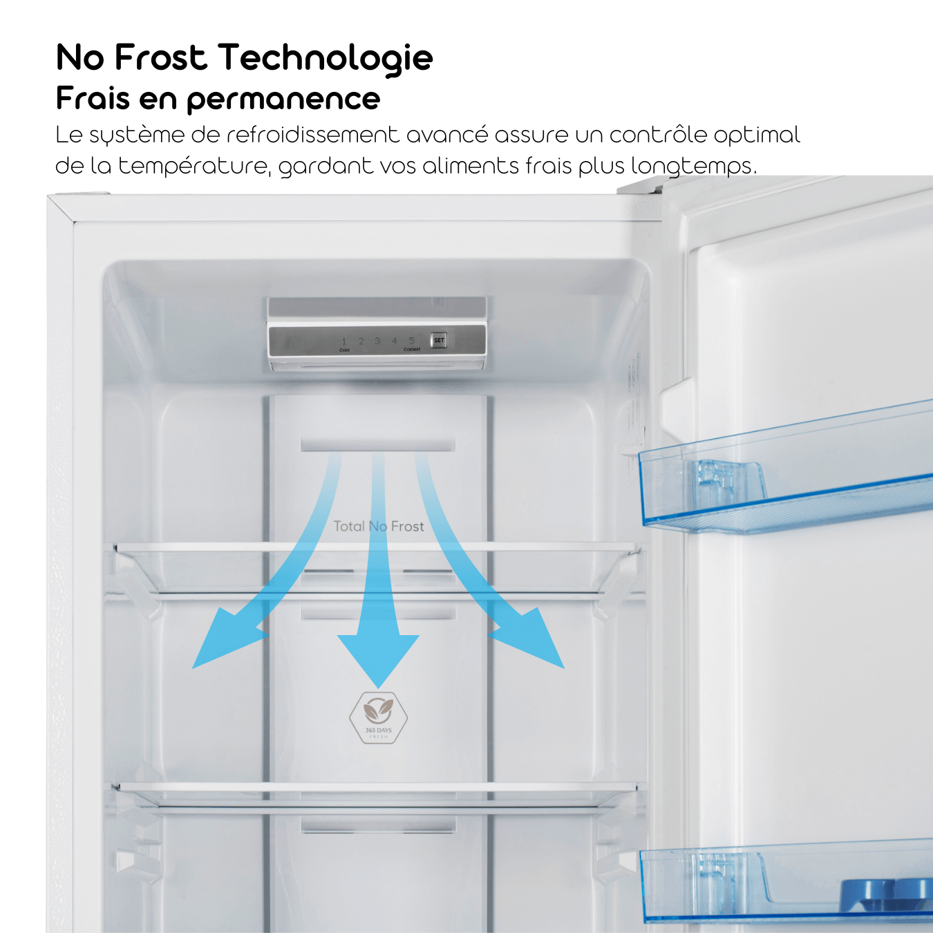 LINARIE | RÉFRIGÉRATEUR/CONGÉLATEUR  YENNE LHCO230NFS 225L COMBIN FROID VENTILÉ SILVER