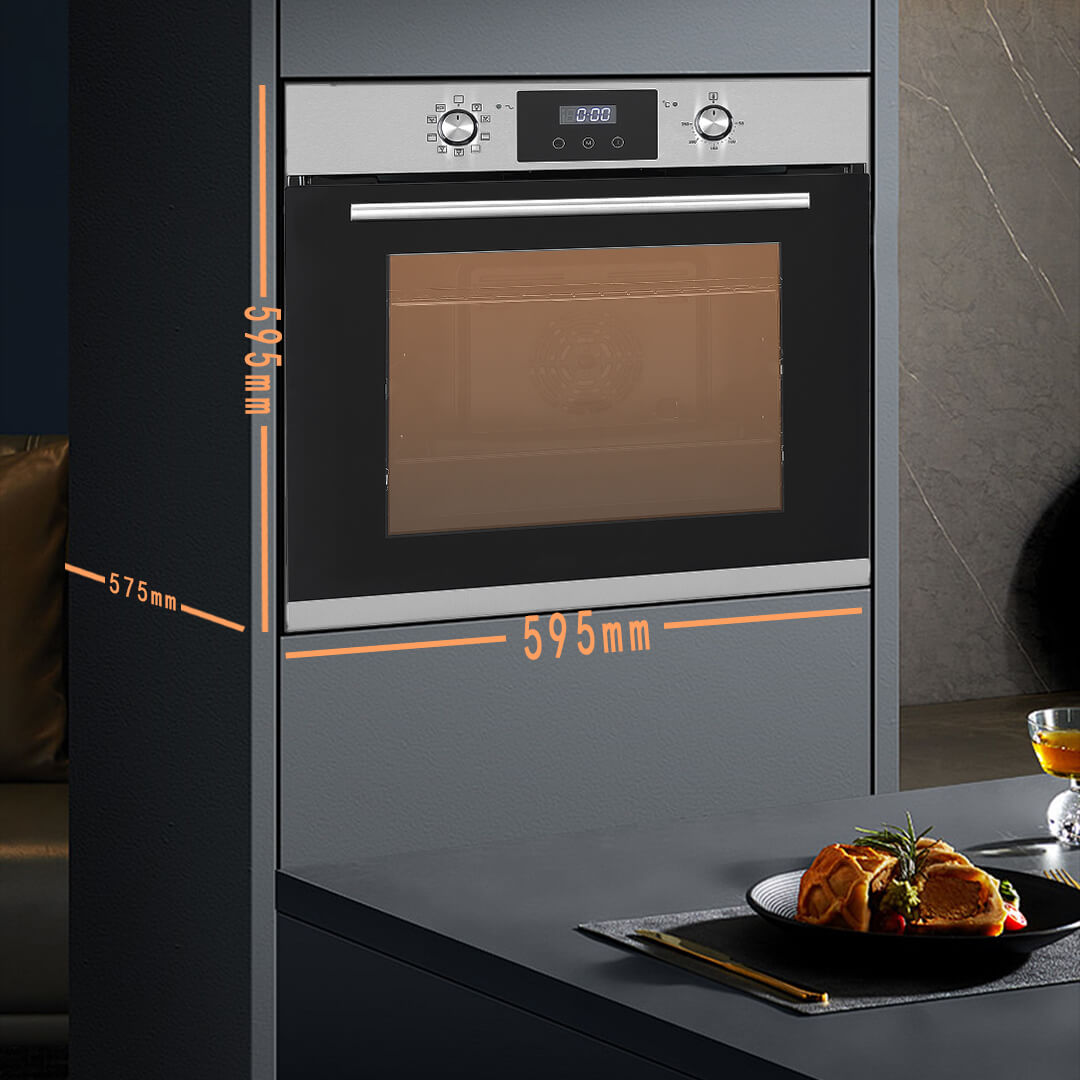LINARIE | LINARIE | FOUR ENCASTRABLE ÉMAIL LISSE LABO73MX 73 LITRES MULTIFONCTIONS INOX