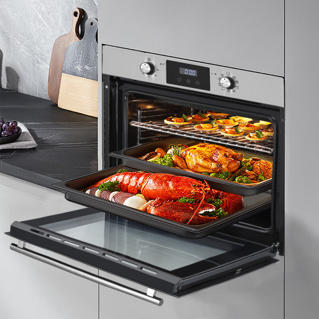 LINARIE | LINARIE | FOUR ENCASTRABLE ÉMAIL LISSE LABO73MX2 73 LITRES MULTIFONCTIONS INOX