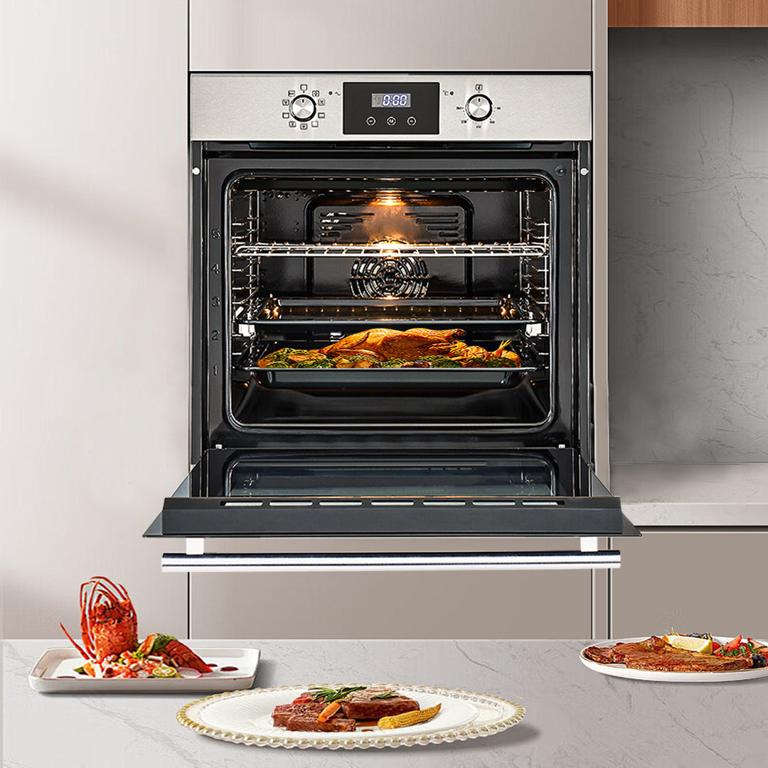 LINARIE | LINARIE | FOUR ENCASTRABLE ÉMAIL LISSE LABO73MX2 73 LITRES MULTIFONCTIONS INOX