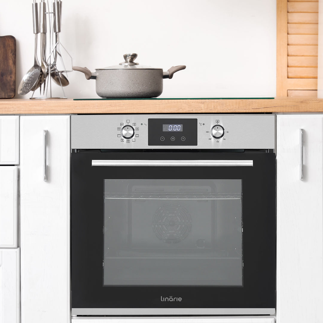 LINARIE | LINARIE | FOUR ENCASTRABLE ÉMAIL LISSE LABO73MX 73 LITRES MULTIFONCTIONS INOX