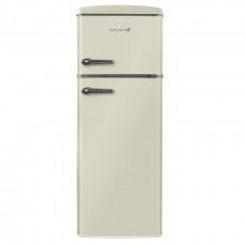 LINARIE | Réfrigérateur/Congélateur Arzy 206L Rétro Bordeaux LJDD206CREAM