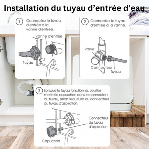 LINARIE | Mini Lave-vaisselle Herisson LB3WDW 3 Couverts