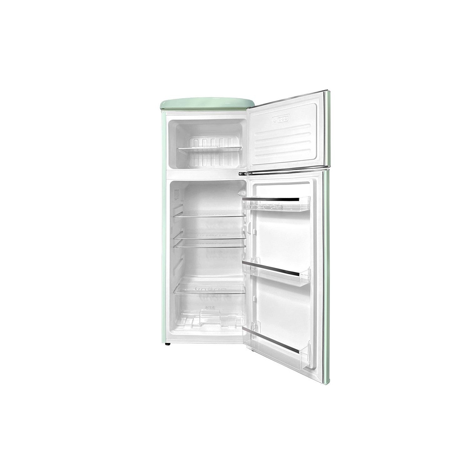 LINARIE | Réfrigérateur/Congélateur Arzy 206L Rétro LJDD206GREEN