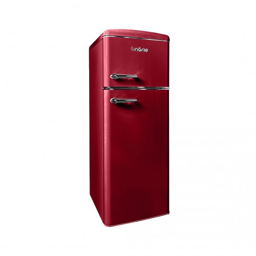 LINARIE | Réfrigérateur/Congélateur Arzy 206L Rétro  LJDD206BORDEAUX