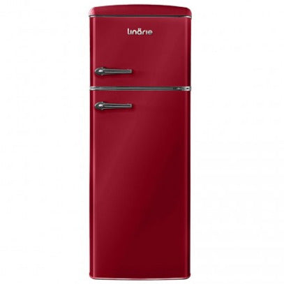 LINARIE | Réfrigérateur/Congélateur Arzy 206L Rétro  LJDD206BORDEAUX