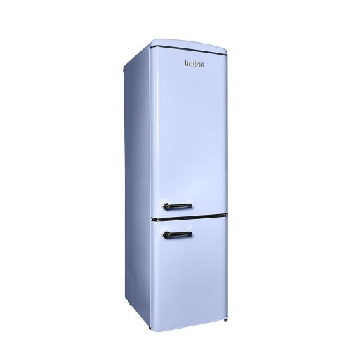 LINARIE | Réfrigérateur/Congélateur Cusy 244L Rétro Bleu Lavande LJCO250BLUE