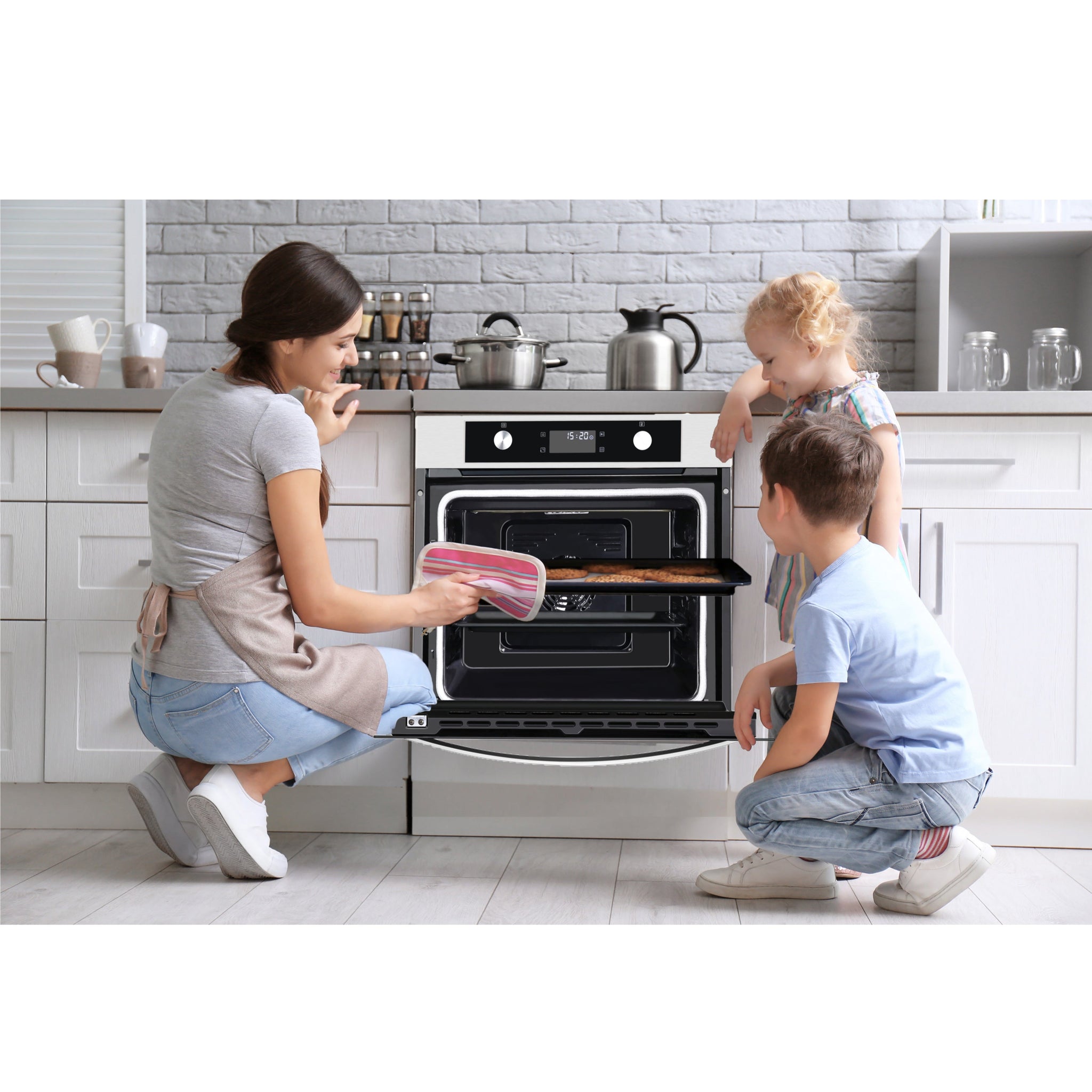 LINARIE | FOUR ENCASTRABLE PYROLYSE LABO71MPB 70 LITRES MULTIFONCTIONS NOIR