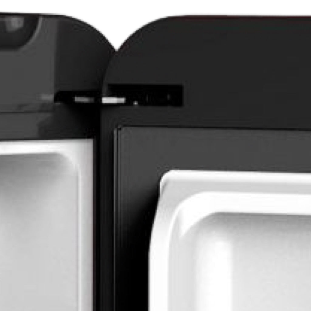 LINARIE | Chatel Mini réfrigérateur rétro noir 48 L avec compartiment congélateur intégré LK48MBBLACK