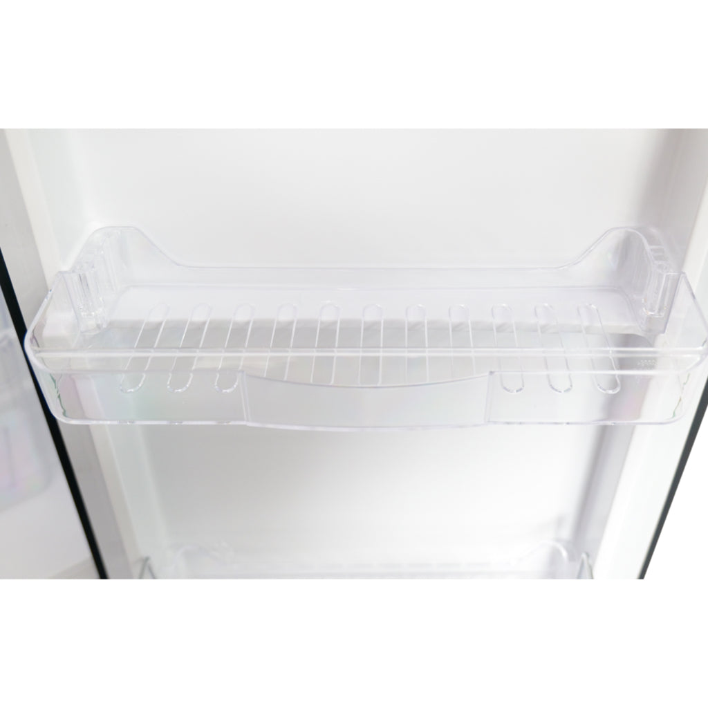 LINARIE | Mini réfrigérateur Huez 91L en verre noir avec compartiment congélateur intégré LK90TTBG