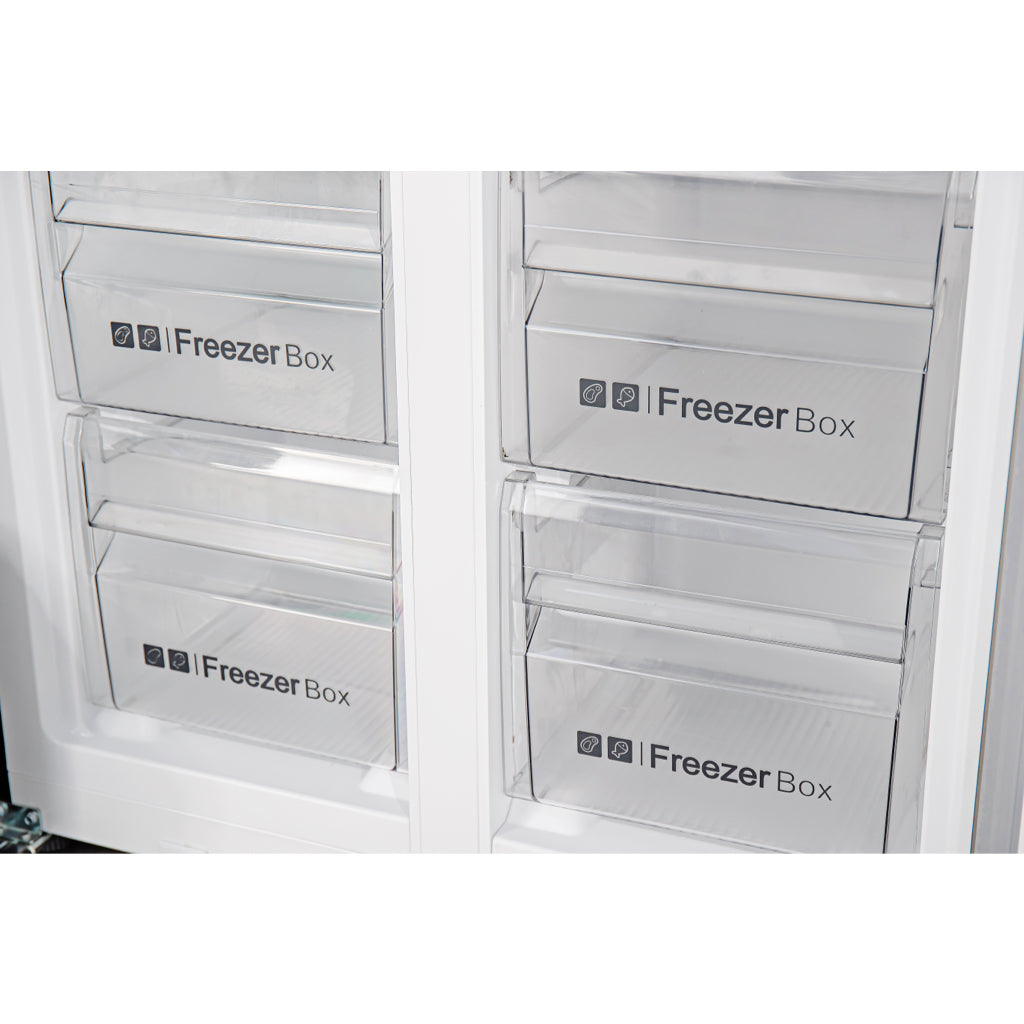 LINARIE | Réfrigérateur/congélateur Meribel 445L Porte-Miroir Française No Frost LSCD436MIR