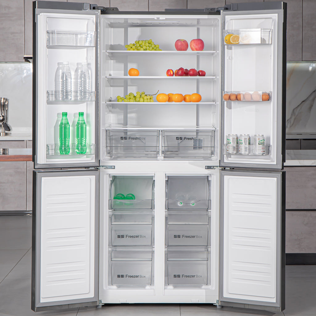 LINARIE | Réfrigérateur/congélateur Meribel 445L Porte-Miroir Française No Frost LSCD436MIR